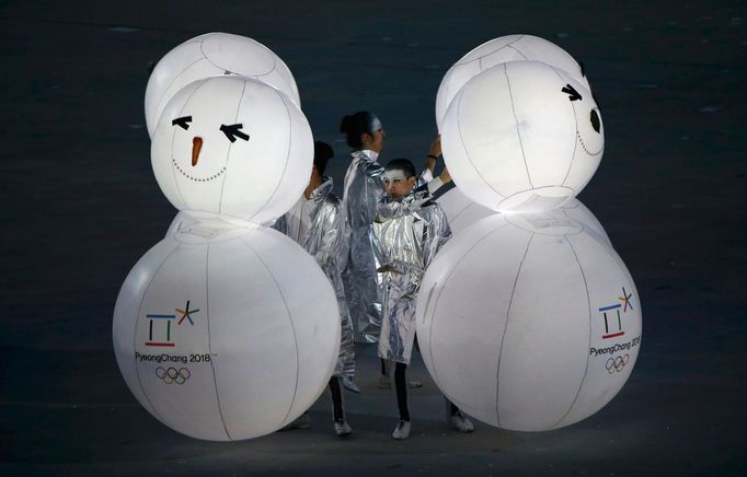 Soči 2014, závěrečný ceremoniál: představení Pchjongčchangu