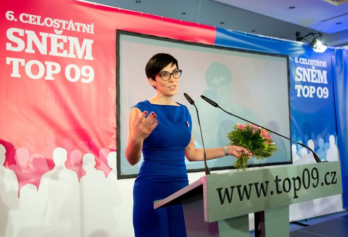 Markéta Pekarová Adamová, nová předsedkyně TOP 09