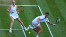 Kateřina Siniaková a Sem Verbeek, Wimbledon 2025