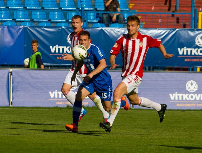 Zápas Baník Ostrava - Viktoria Žižkov o záchranu v Gambrinus lize