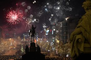 Foto: Česko i svět slavilo příchod nového roku s magickým číslem 2020