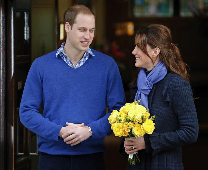 Kate a William, prosinec 2012.