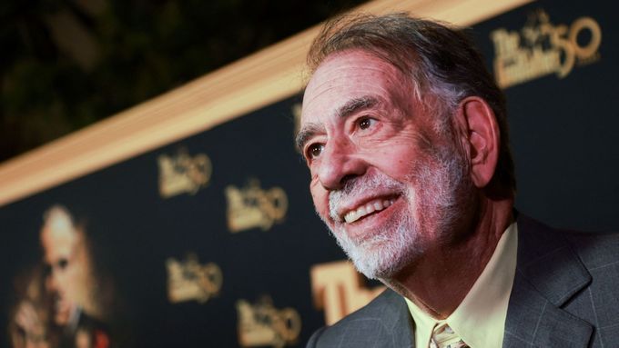 Francis Ford Coppola v roce 2022 na oslavách 50. výročí svého filmu Kmotr.