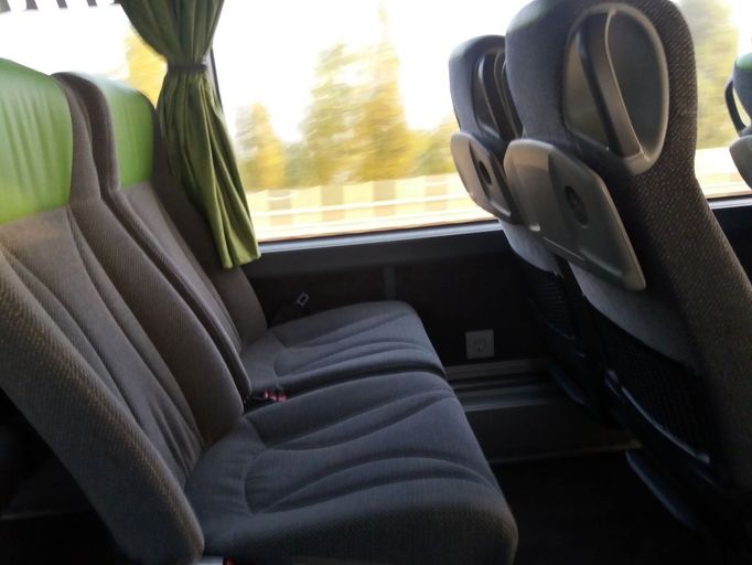 FlixBus uvnitř