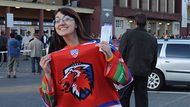 Fanoušci berou utkání KHL především jako konfrontaci českého a ruského hokeje, což je nejpůsobivější důvod sledování nejen domácích utkání.