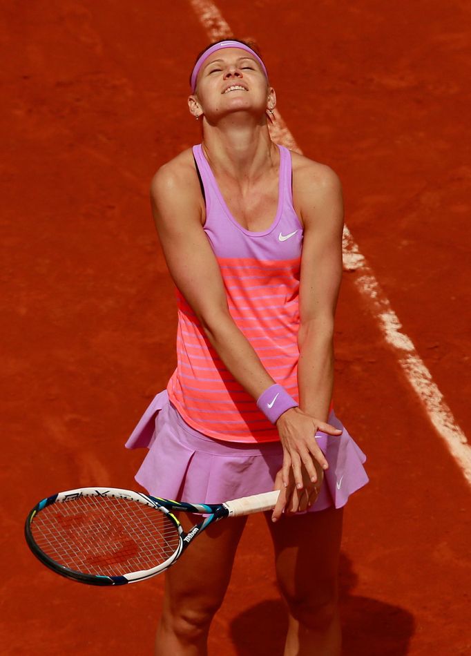 Lucie Šafářová na French Open 2015