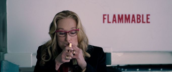 Meryl Streepová jako americká prezidentka.