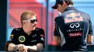 Formule 1: Kimi Räikkönen a Mark Webber