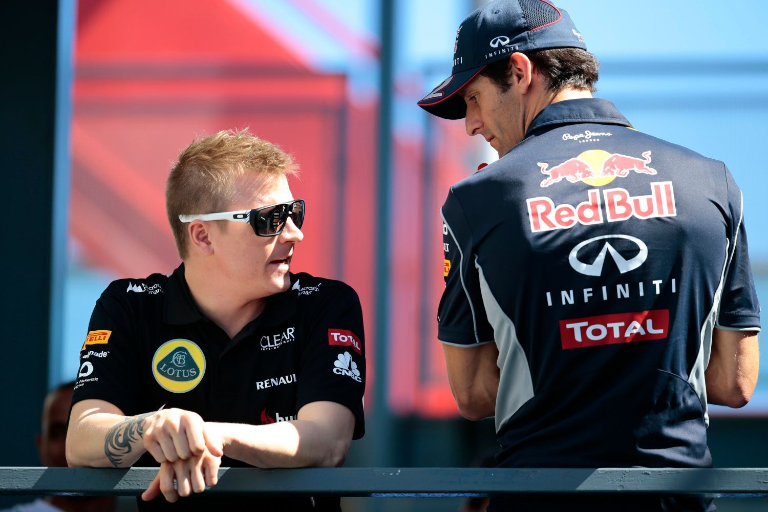 Formule 1: Kimi Räikkönen a Mark Webber