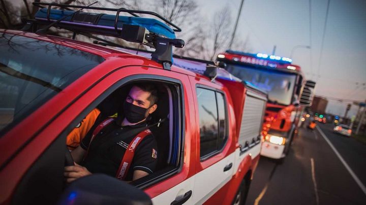 Hasiči měli loni méně výjezdů k požárům, častěji ale zasahovali u dopravních nehod; Zdroj foto: Městská policie Pardubice