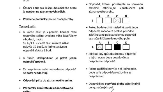 Státní maturita z angličtiny - základní úroveň