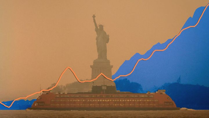 Velká klimatická grafika o roku rekordů. Skokově se oteplily moře a mizely ledovce