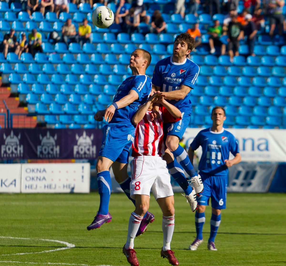 Zápas Baník Ostrava - Viktoria Žižkov o záchranu v Gambrinus lize