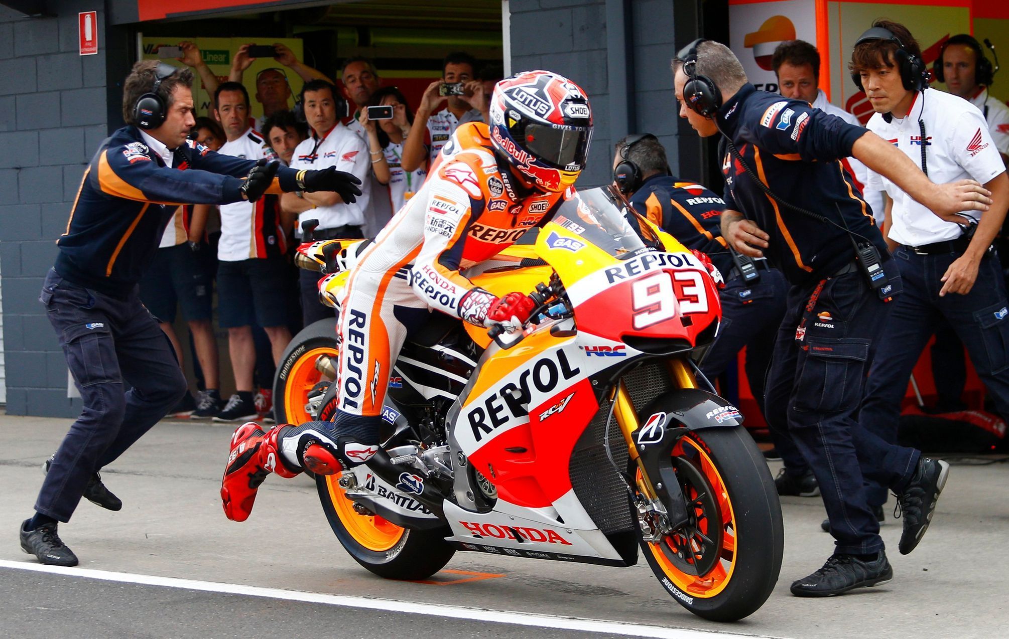 MotoGP Austrálie 2013 Marc Marquez, Honda