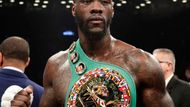 Američan Deontay Wilder obhájil titul mistra světa těžké váhy organizace WBC.