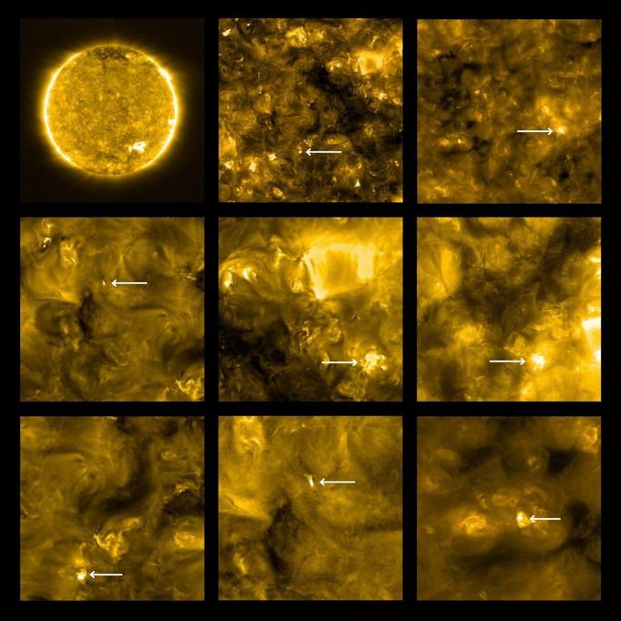 Sonda Solar Orbiter zachytila první snímky Slunce.