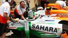 F1, VC Bahrajnu: Adrian Sutil a Paul di Resta, Force India