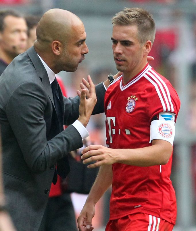 Josep Guardiola, Philipp Lahm