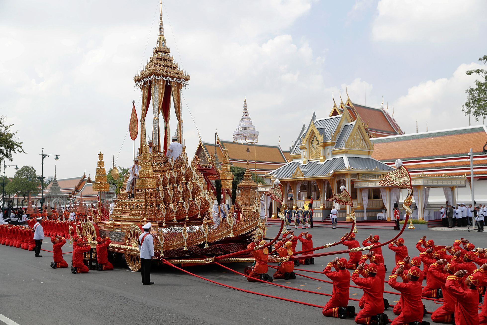 Thajsko, Bangkok, pohřeb nejdéle vládnoucího krále