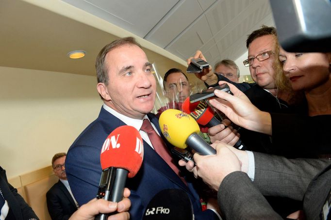 Švédský premiér Stefan Löfven.