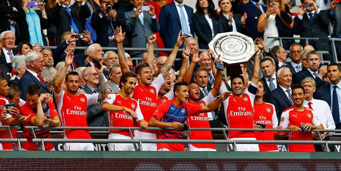 Community Shield, Arsenal - Manchester City: Arsenal s trofejí