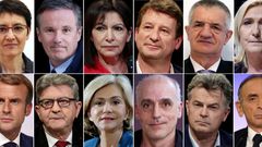 Francouzské volby kandidáti