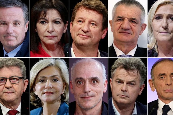 Kandidáti na post francouzského prezidenta