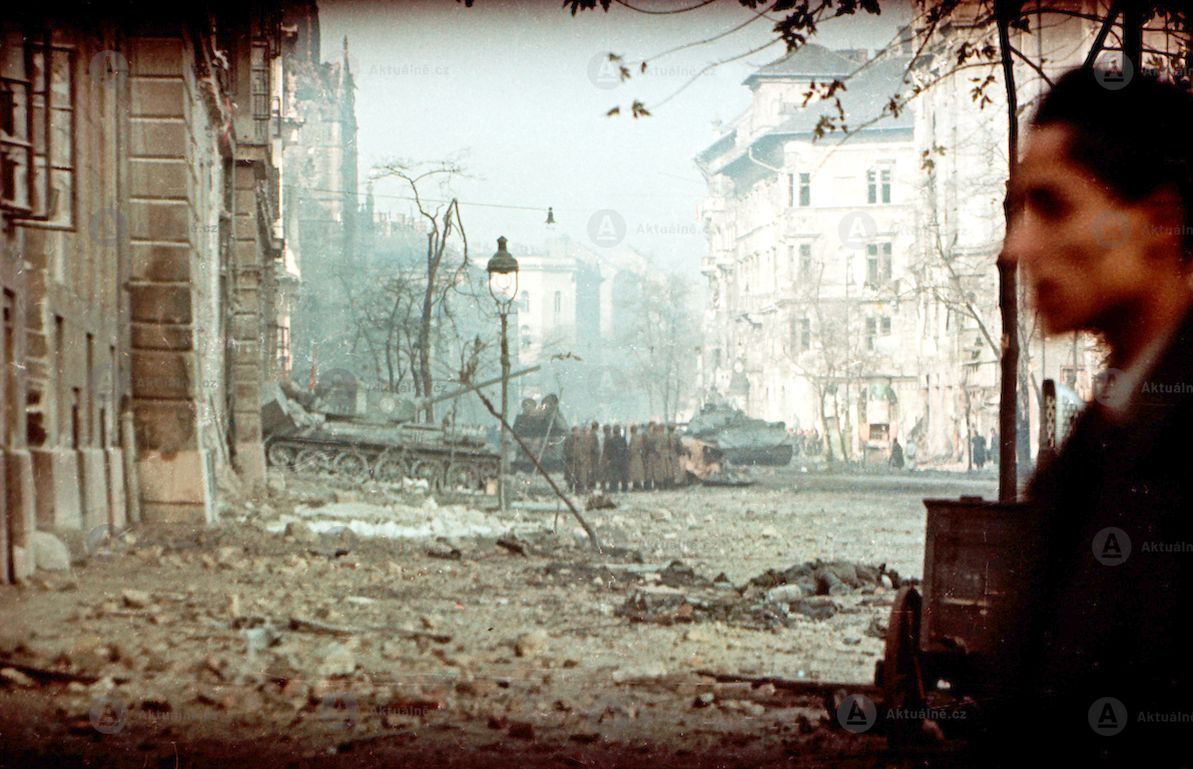 Jednorázové užití / Fotogalerie / Povstání v Maďarsku 1956 / Barva / Estost