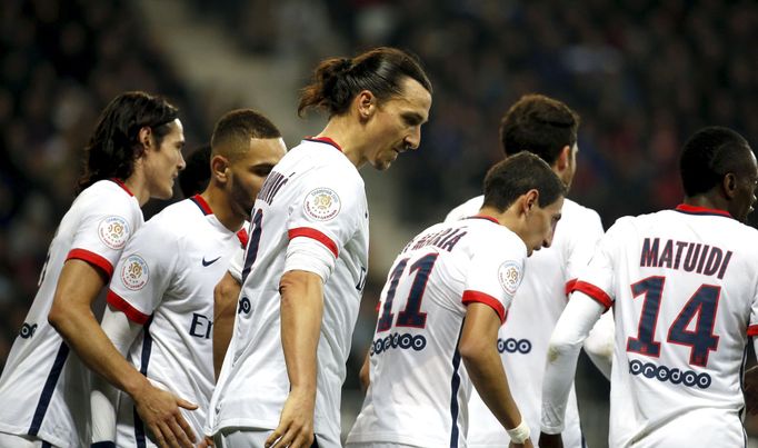 Zlatan Ibrahimovic v dresu PSG