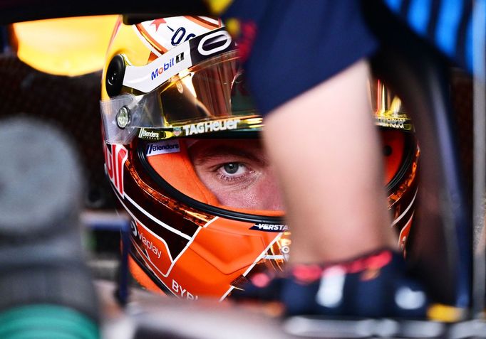 Max Verstappen, Red Bull během kvalifikace na VC Rakouska F1 2024