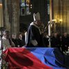 Bohoslužba v katedrále sv. Víta během pohřbu Václava Havla