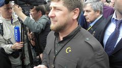 Ramzan Kadyrov na oslavě ingušské nezávislosti
