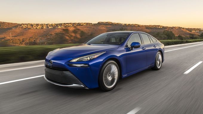 Toyota Mirai druhé generace, ilustrační foto.