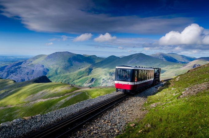 Národní park Snowdonia na severu Walesu