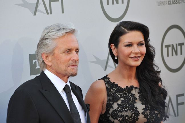 Michael Douglas a Catherine Zeta-Jonesová