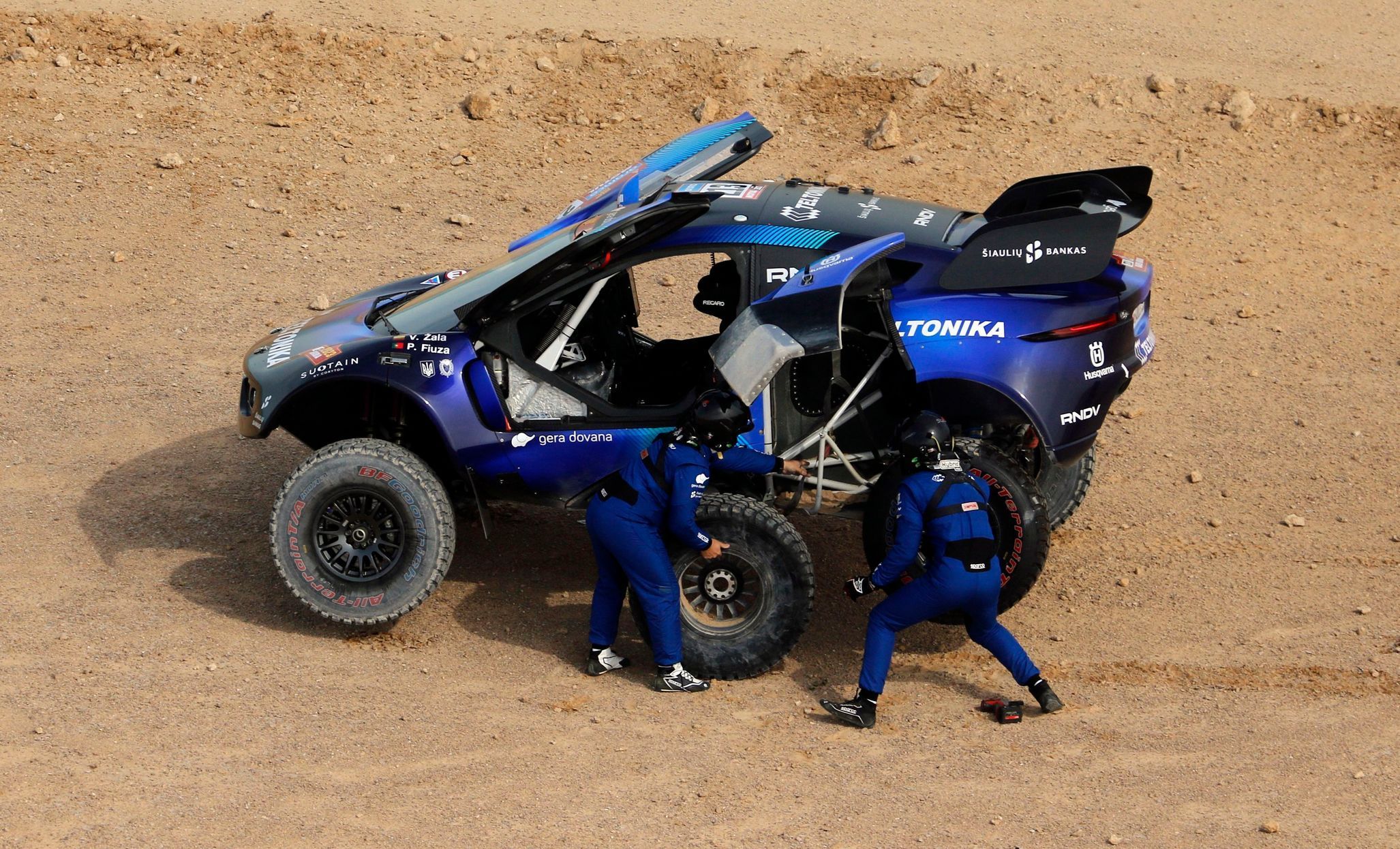 Prolog Rallye Dakar 2023: Vaidotas Žala. Prodrive
