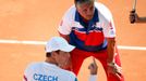 Tomáš Berdych a Jaroslav Navrátil v semifinále Davis Cupu 2014