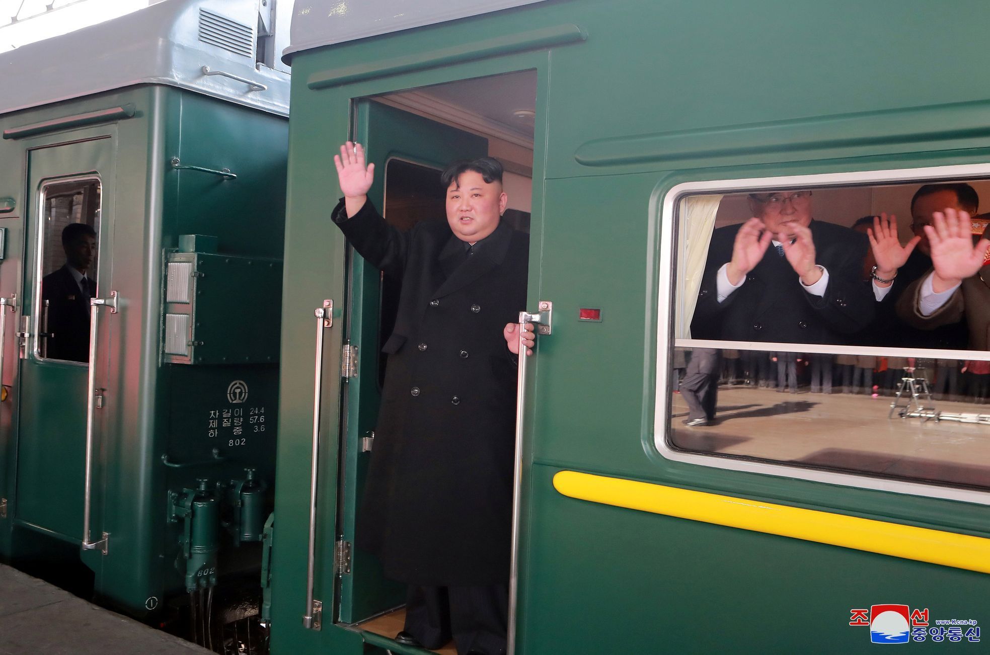 Kim Čong-un na cestě do Vietnamu
