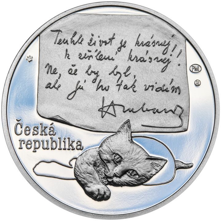 Pamětní mince - Bohumil Hrabal - Pražská mincovna