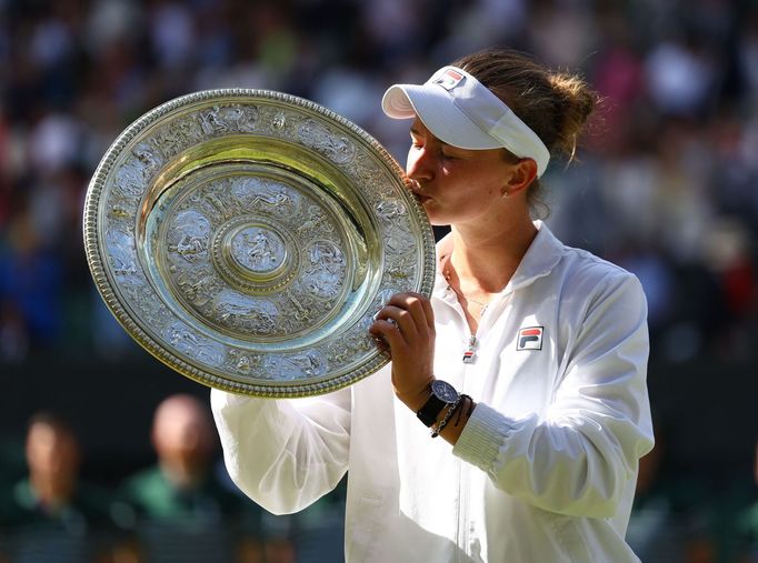 Wimbledon 2024, finále žen - Barbora Krejčíková