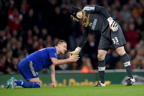 PL, Chelsea-Arsenal:  John Terry - Petr Čech