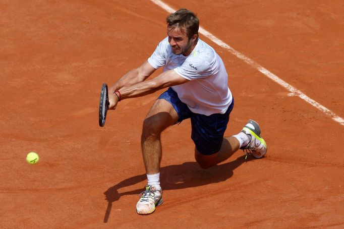 Andrej Martin ve 3. kole French Open.