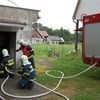 Zásahy hasičů - v autokempu hořel mandl