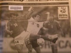 Ohlasy v Deníku Sport po porážce českých fotbalistů ve finále Eura 96 v Anglii od Německa.