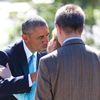 Obama - Merkelová - summit G7 - Bavorsko