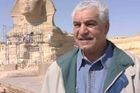 Egyptskou Sfingu čeká další oprava
