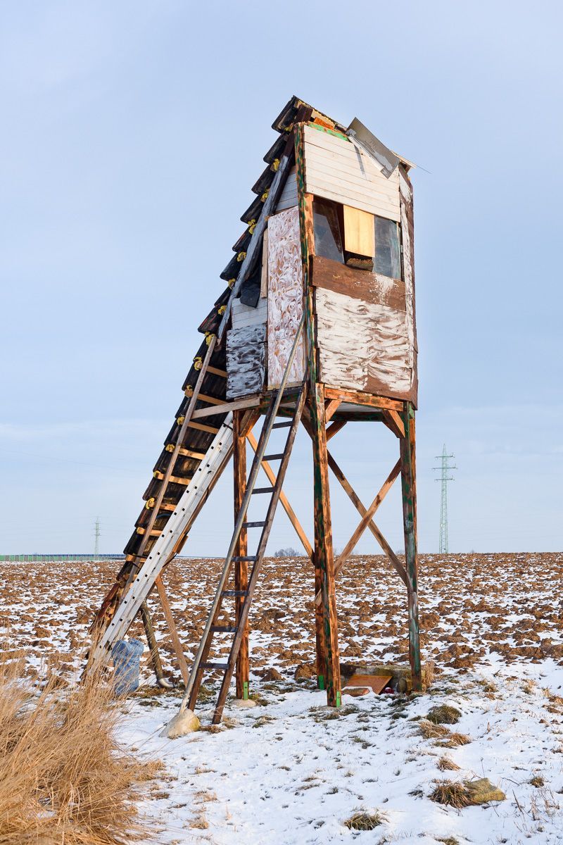 Lovec posedů / Fotogalerie / Posedy jak je určitě neznáte. Nechte se uhranout géniem myslivecké tvořivosti