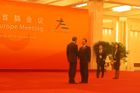 Čínský premiér Wen Ťia-pao vítá polského prezidenta Donalda Tuska