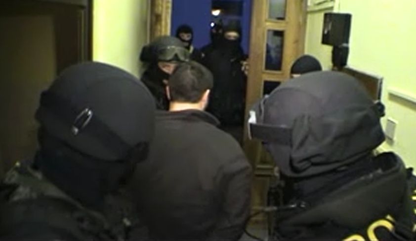 Zásah policejního komanda proti stoupencům islamistických teroristů