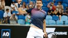 Australian Open 2022: Marin Čilič v utkání třetího kola.